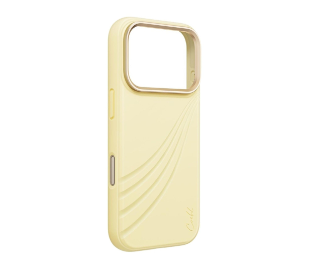 Uniq Coehl Serina do iPhone 18 Pro Magnetic żółty - 1612002 - zdjęcie 3